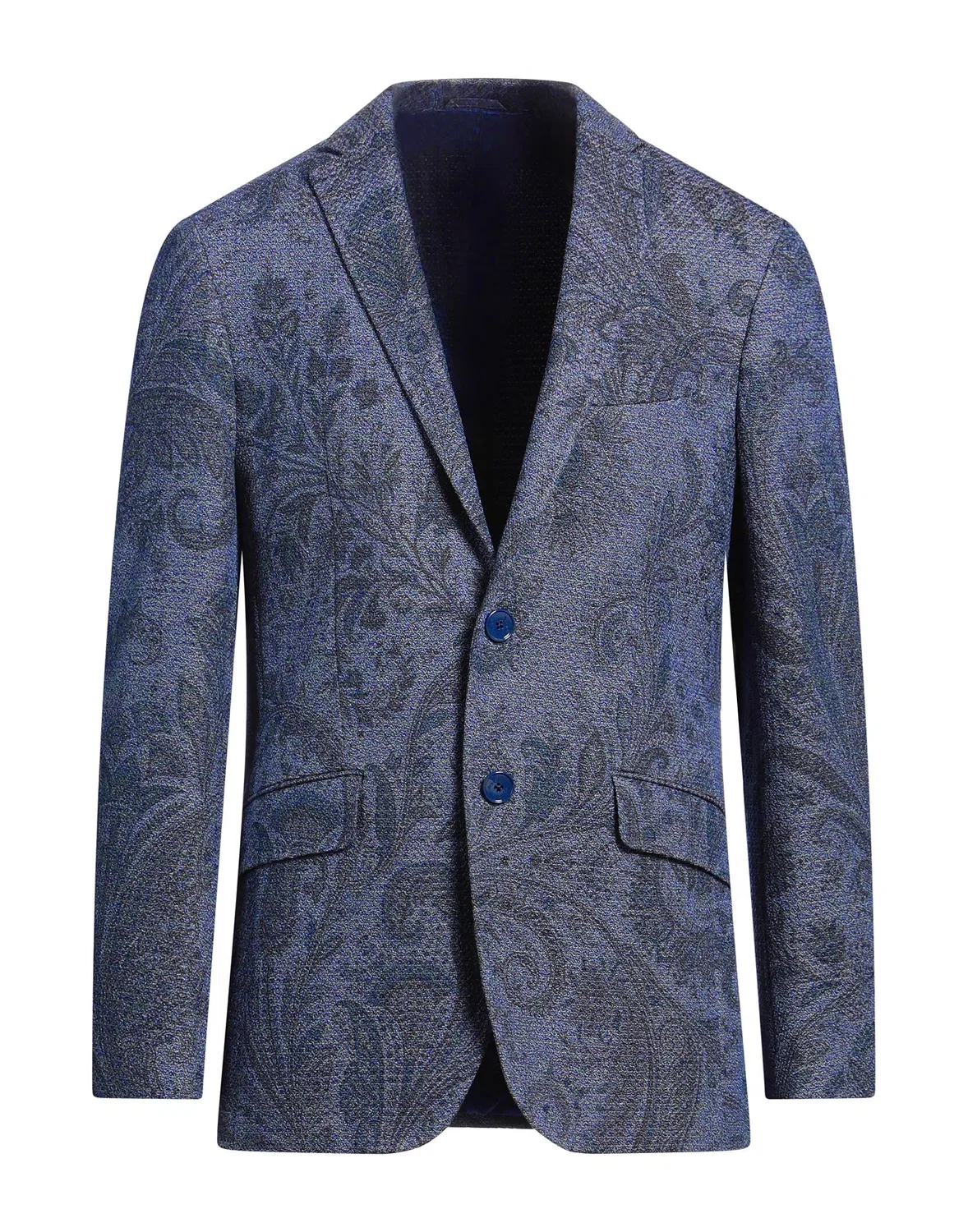 Блейзер Etro сине-серый