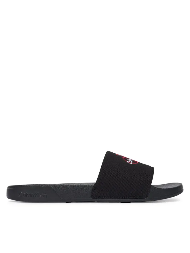 Calvin Klein Ess Slide CV mules YM0YM01393, черный