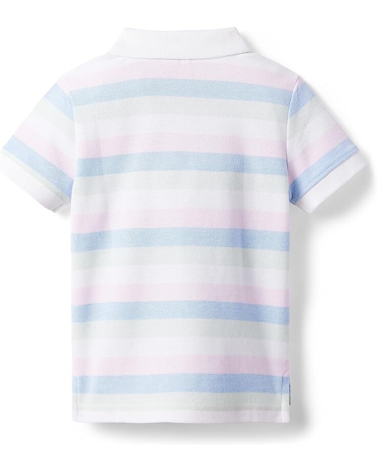

Поло Janie and Jack Stripe Pique Polo, цвет Multicolor