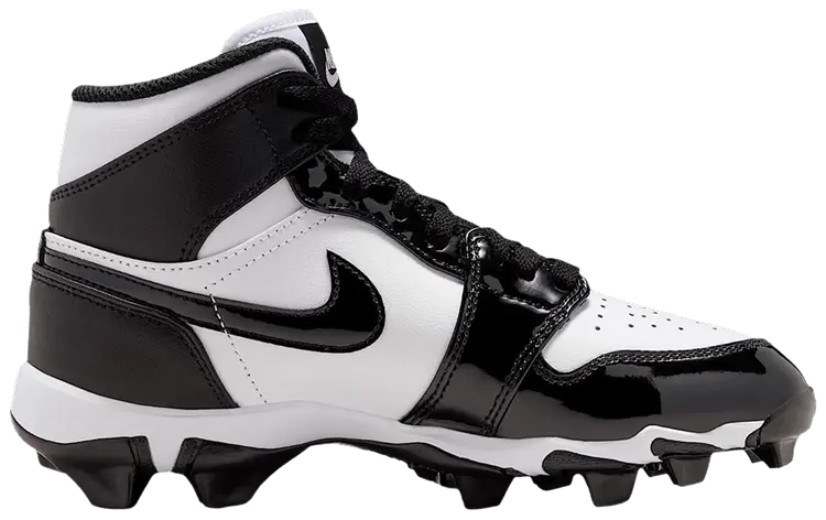 

Кроссовки Air Jordan 1 Mid Cleats GS, белый