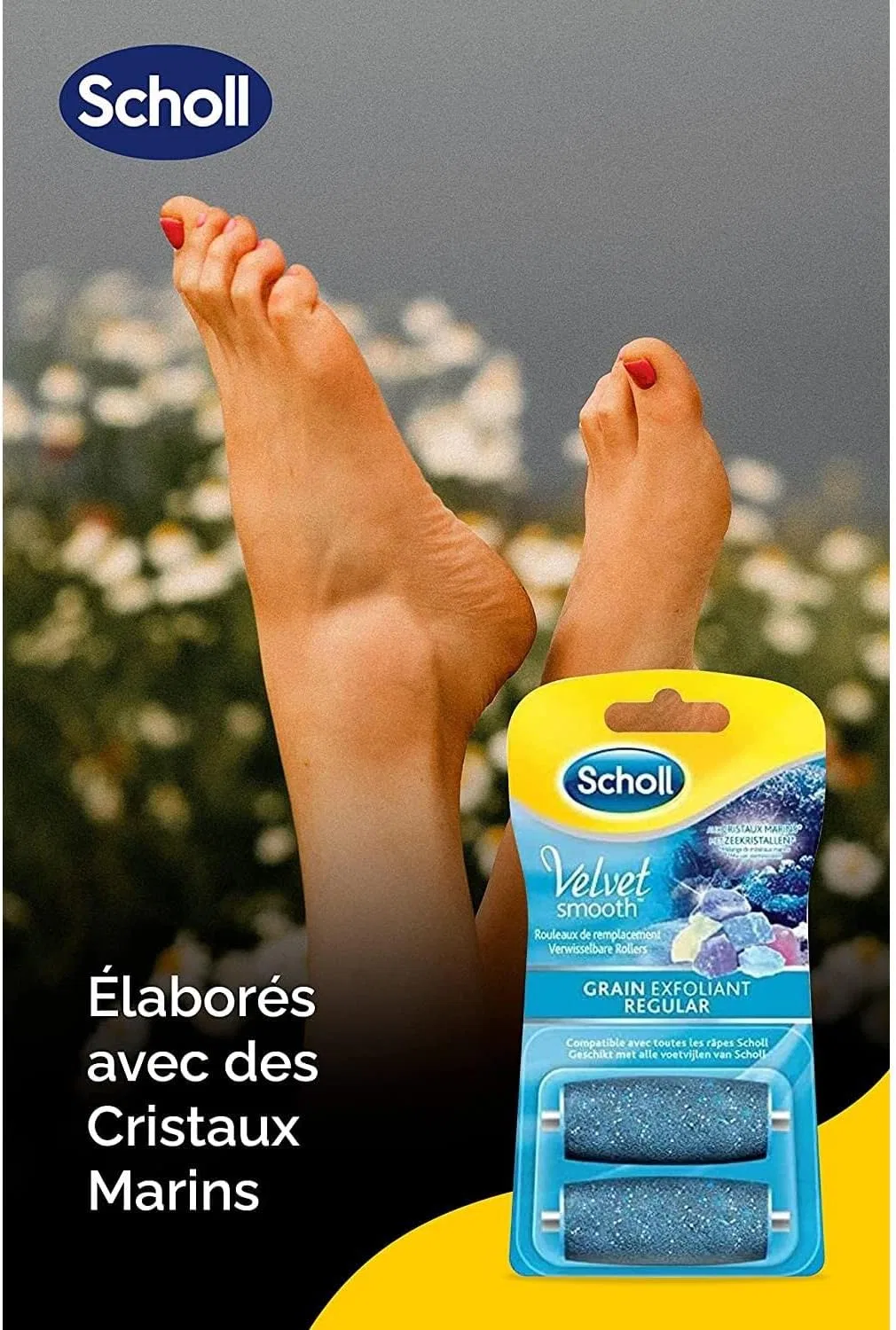 Набор сменных роликов Scholl Velvet Smooth, 3 шт. Scholl — фото 4