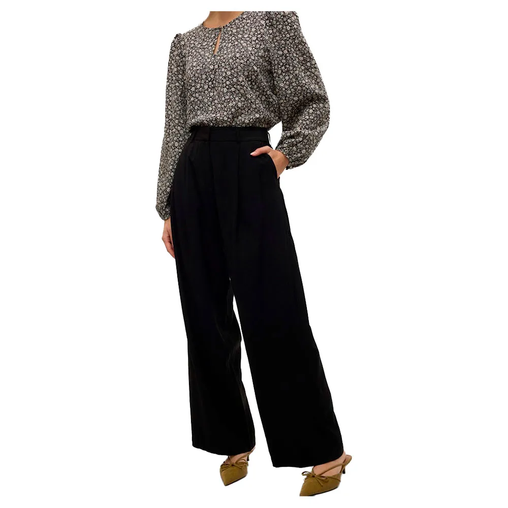 

Брюки с высокой талией Vero Moda Perry, черный