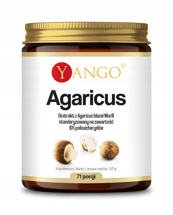 

БАД, Янго, экстракт Agaricus 10% полисахаридов, 50г Yango