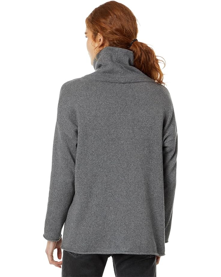 

Свитер Eileen Fisher Turtle Neck Tunic, пепельный