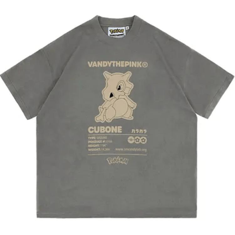 

Футболка Pokemon X Pokémon Collaboration Unisex Gray Vandy The Pink, серый