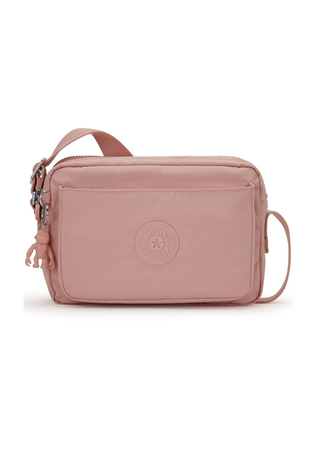 

Базовая сумка через плечо Abanu 24 см kipling, цвет Tender Rose