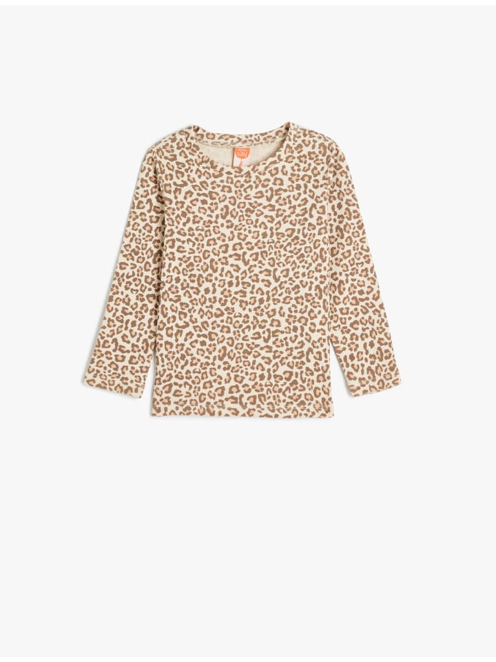 

Футболка KOTON, цвет beige gemustert