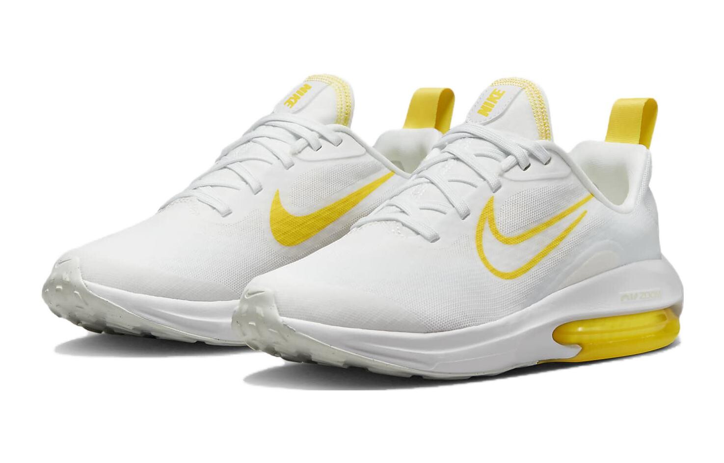 Кроссовки Air Zoom Arcadia 2 для детей GS Nike, серый/желтый — фото 3