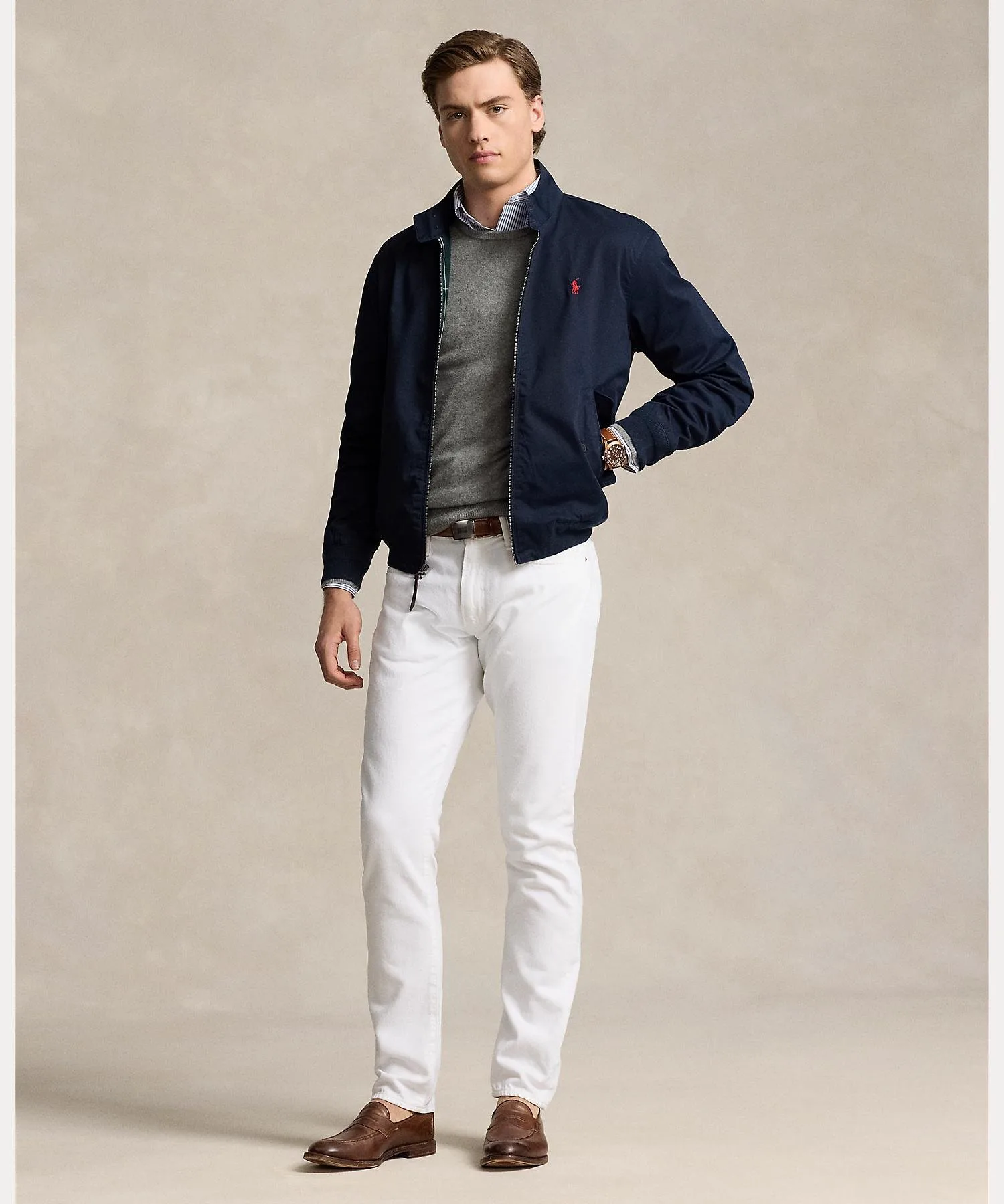 Твиловая куртка Polo Ralph Lauren, 410 Navy — фото 3