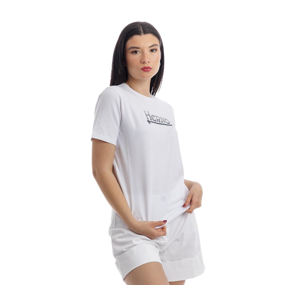 

Белые хлопковые топы и футболки Herno