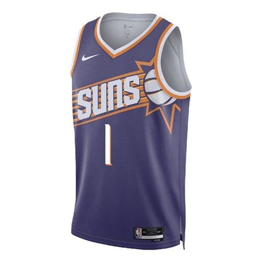 

Майка Nike Dri-FIT NBA Swingman Jersey 2023/24 Icon Edition 'Phoenix Suns Devin Booker', цвет new orchid