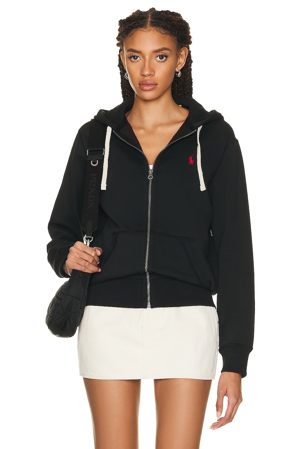 

Свитер Polo Ralph Lauren Fleece Full-Zip Hoodie, цвет Polo Black