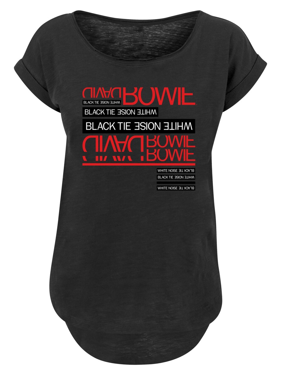 

Рубашка F4NT4STIC David Bowie Black Tie White Noise, черный