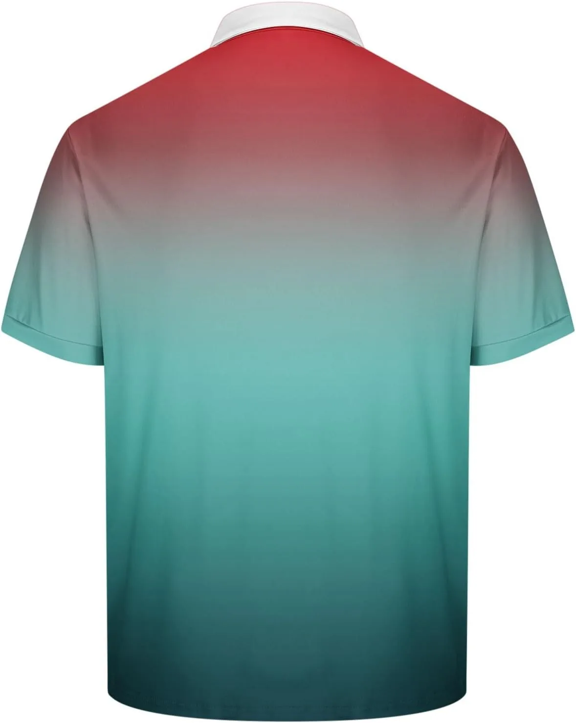 Мужская футболка с коротким рукавом Gradient Color для тренировок и тенниса — фото 4