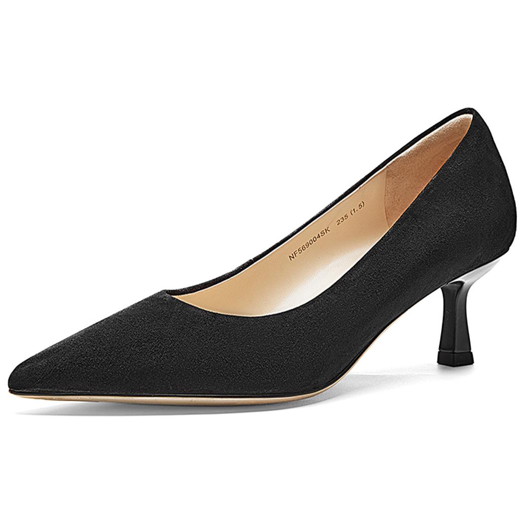 NINE WEST Тонкие каблуки на шпильке 6 см женские абрикос, цвет Apricot — фото 4
