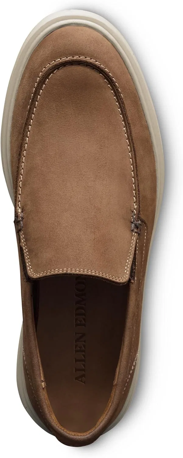 Лоферы из замши Allen Edmonds, коричневый — фото 3