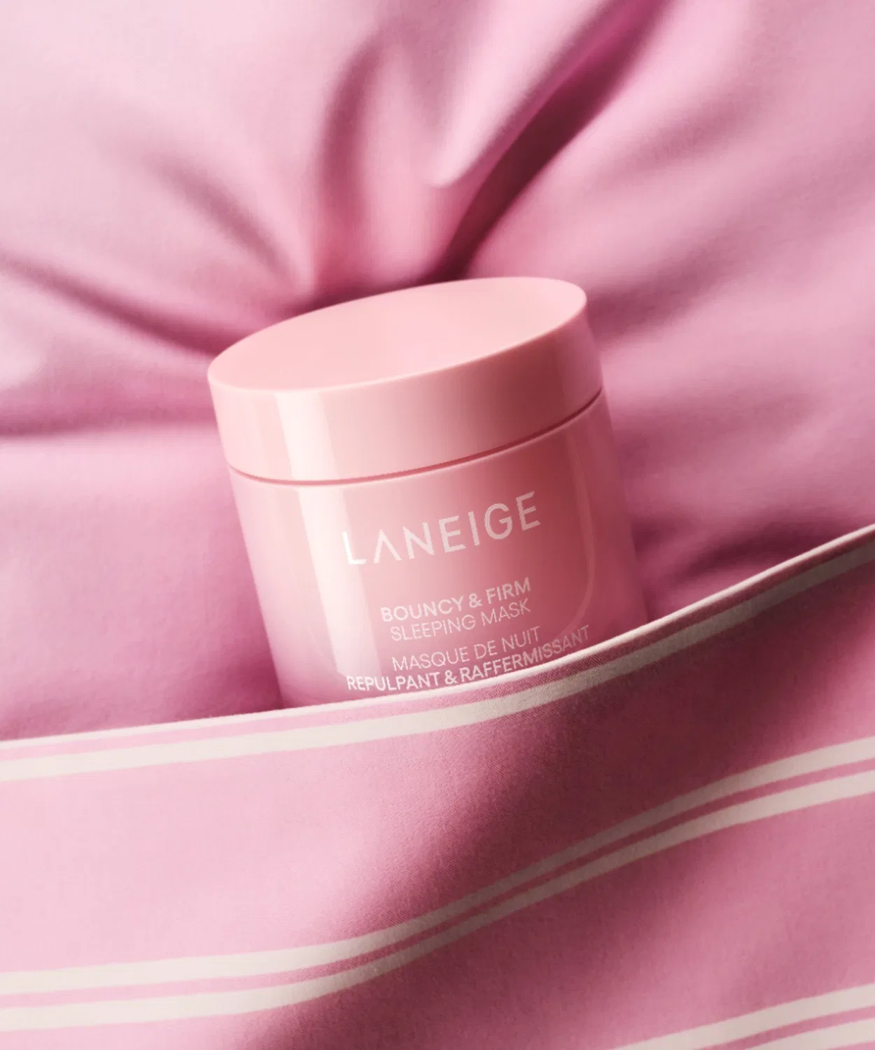 Ночная маска-крем с пионом и коллагеном LANEIGE Bouncy Sleeping Mask