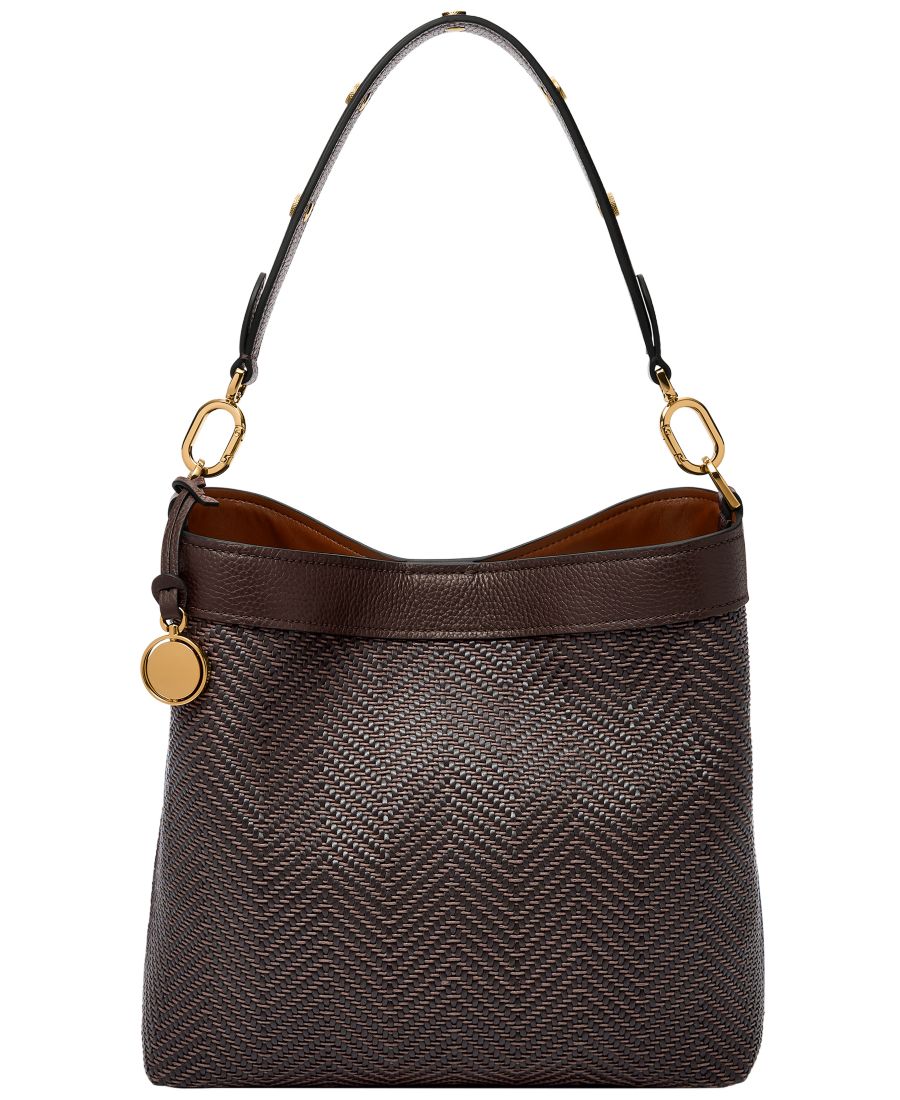 

Сумка через плечо Jessie Bucket Fossil, Brown