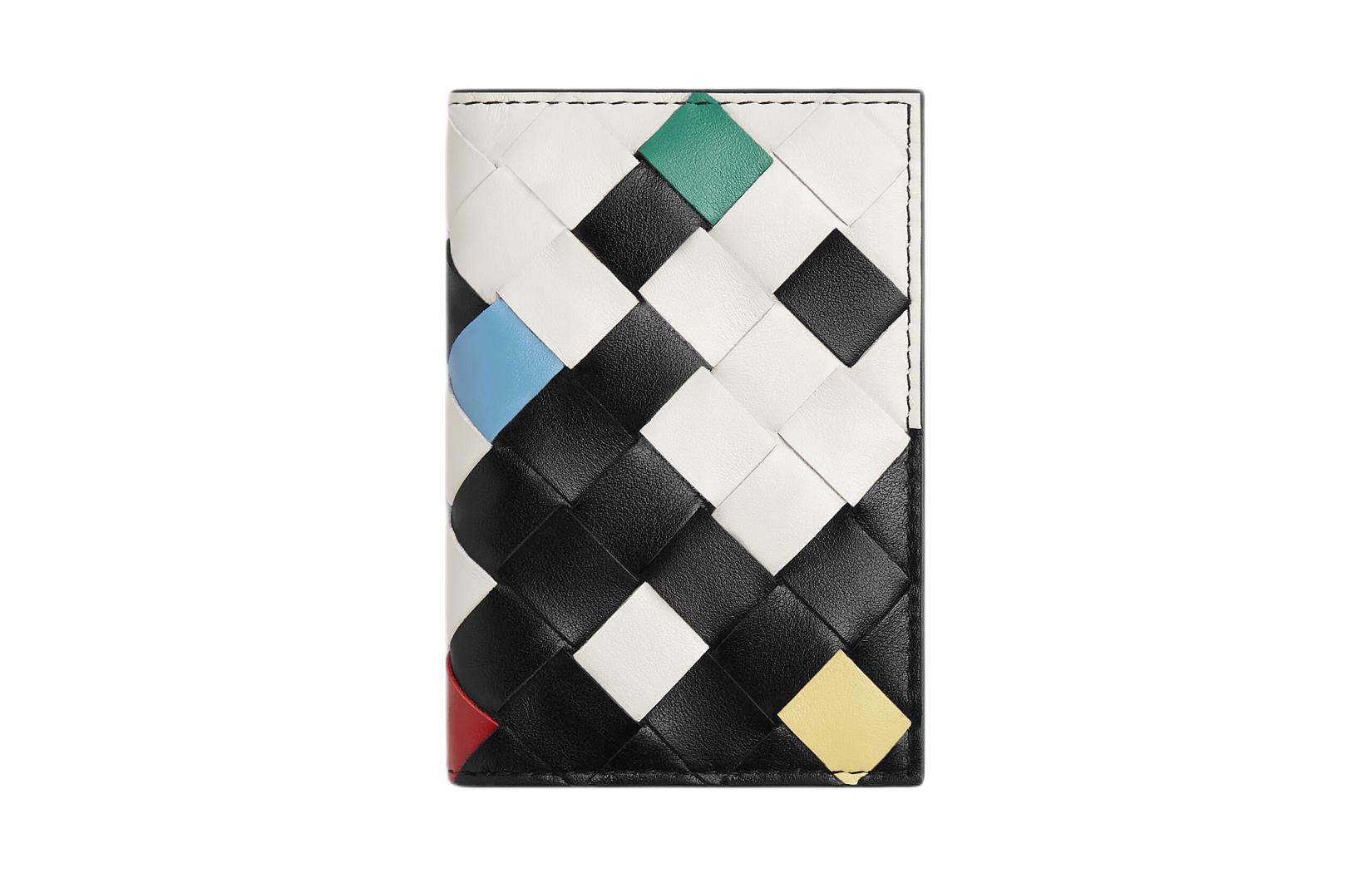 

Bottega Veneta Кожаный бумажник для мужчин разноцветный