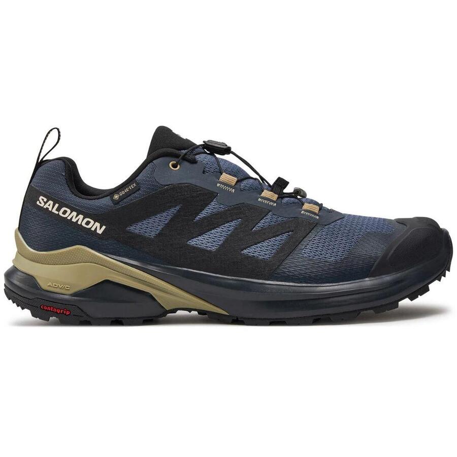 

Кроссовки Salomon X Adventure GTX сине-чёрные GORE-TEX 475260