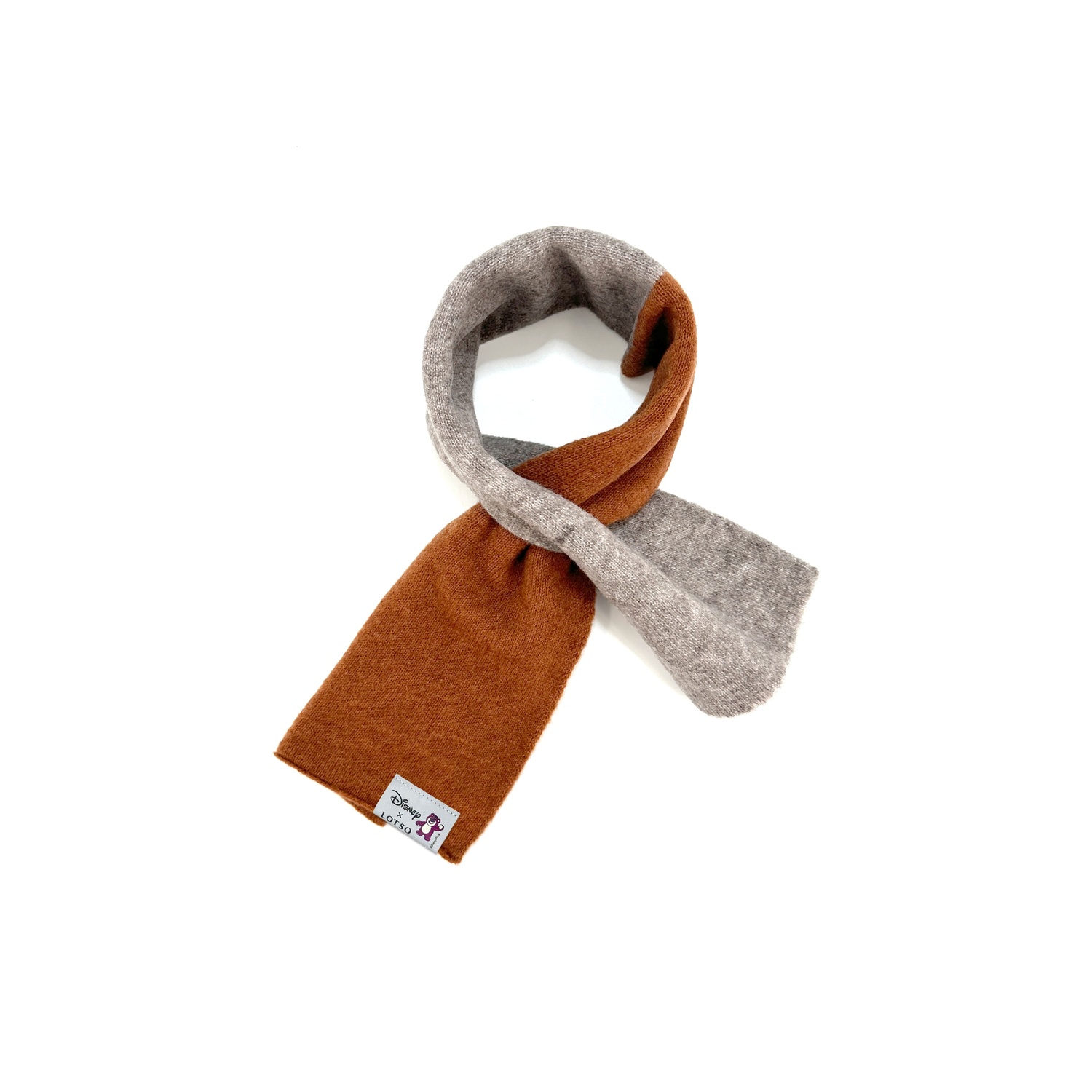 

Disney Вязаный шарф унисекс, Orange Brown