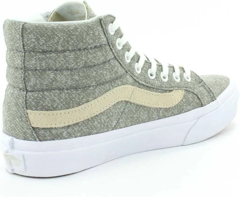 Кроссовки Vans UA SK8-Hi Slim для женщин, 2-J S Frost Gray True Whi — фото 4