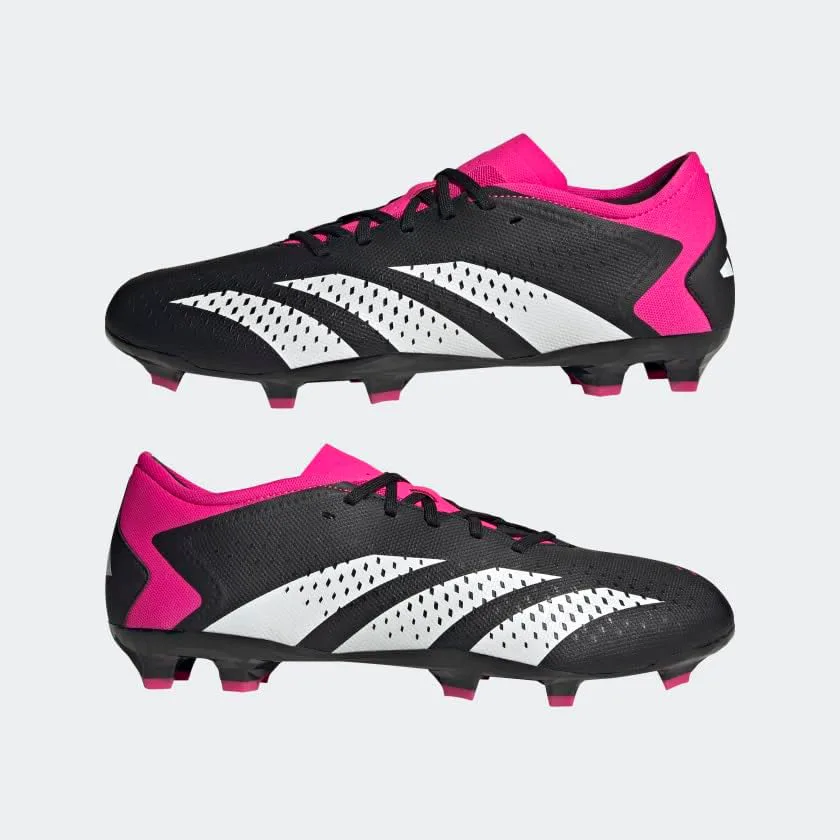 

Футбольные бутсы Adidas Predator Accuracy.3 Low для твердого поля, черный/белый/розовый