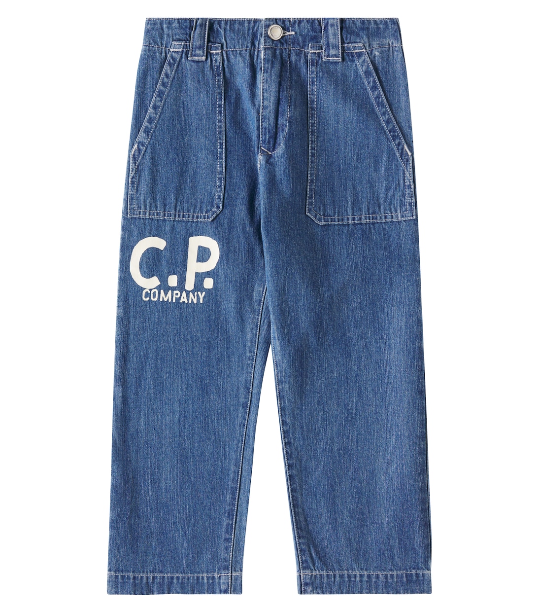 

Прямые джинсы C.P. Company Kids, Indigo Blue