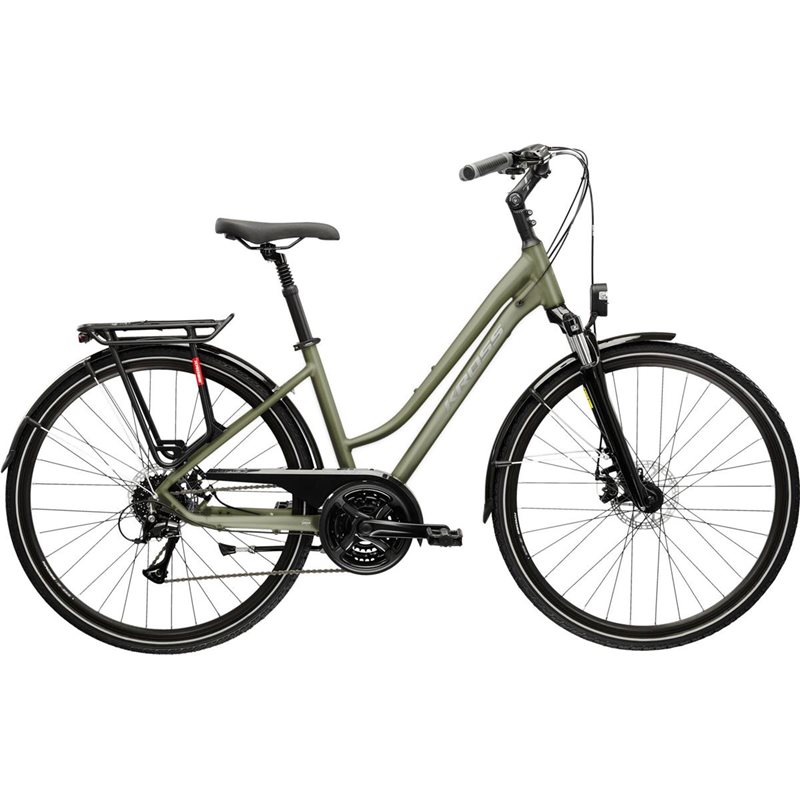 

Женский велосипед Kross Trans 3.0, коричневый/серебряный