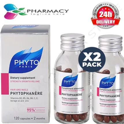 Фитофангер для истончения волос и ногтей, Добавка , 120 таблеток, Phyto — фото 4