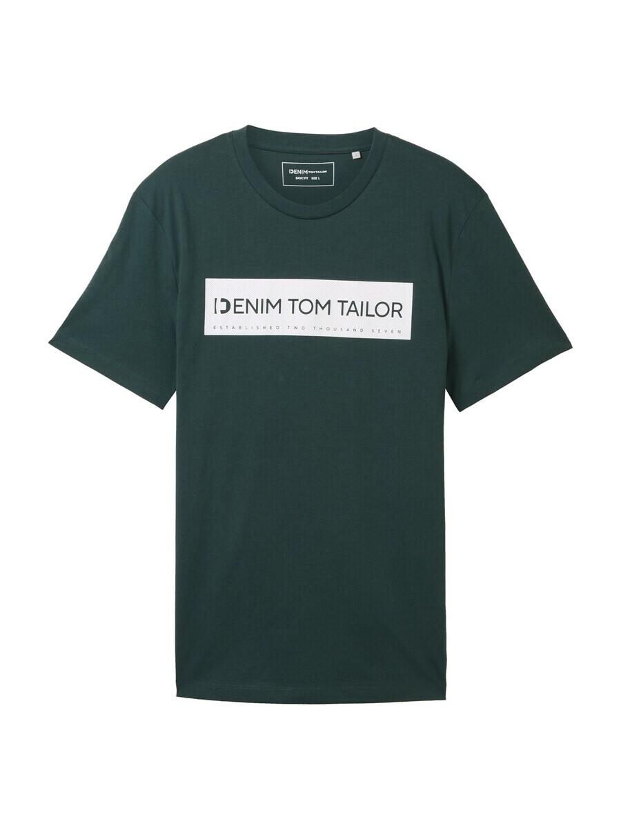 

Футболка TOM TAILOR DENIM, цвет Fir