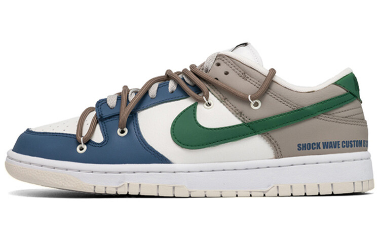 

Кроссовки для скейтбординга Dunk женские с низким верхом, синие/серые Nike, Синий, Кроссовки для скейтбординга Dunk женские с низким верхом, синие/серые Nike