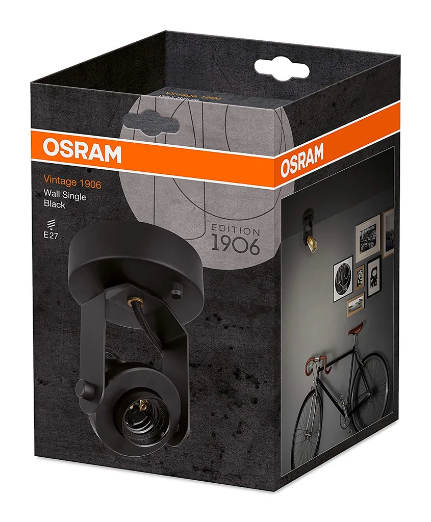 

Настенный светильник OSRAM, черный