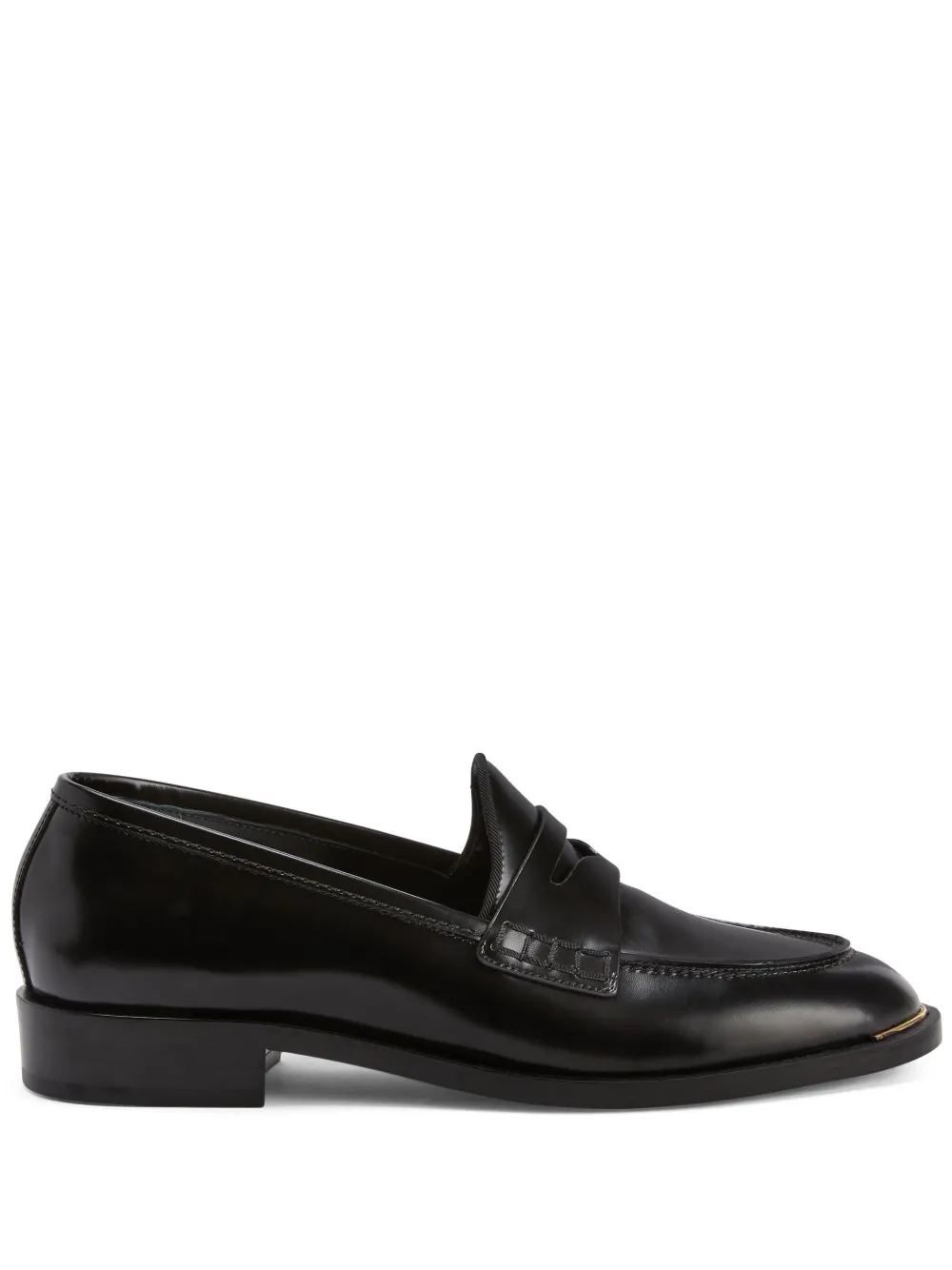 Кожаные лоферы Faridha Giuseppe Zanotti, черный