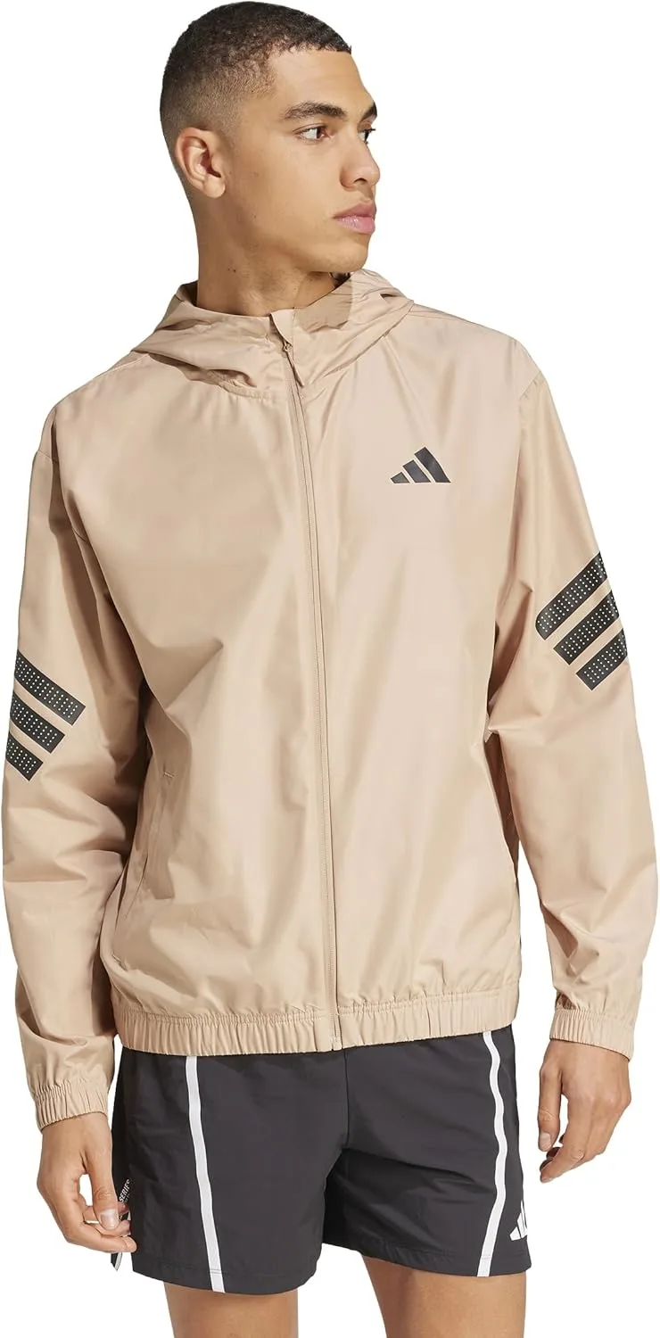 Мужская тренировочная ветровка Adidas Icon 3-Stripes, черный