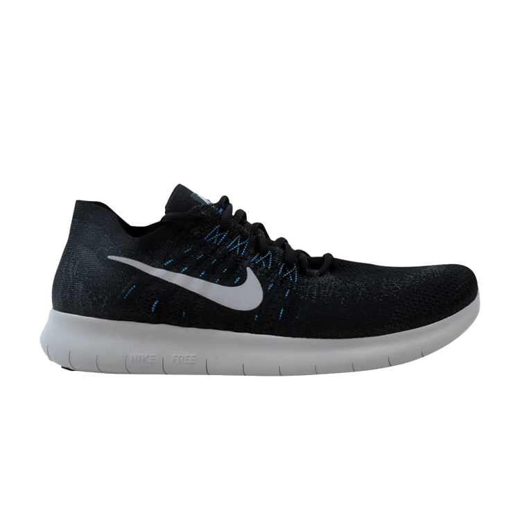 

Кроссовки Free RN Flyknit 2017 'Black Anthracite', черный