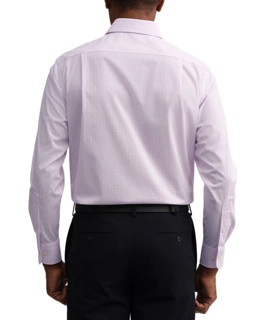 Мужская рубашка TH Flex Twill Regular-Fit Tommy Hilfiger, Pink — фото 2