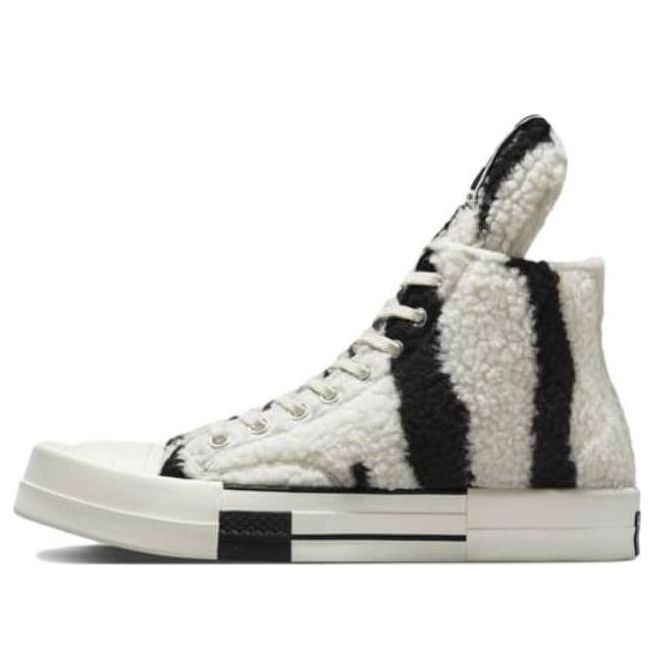 

Кеды Converse Rick Owens x DRKSHDW TURBODRK Chuck 70 High 'Zebra', белый