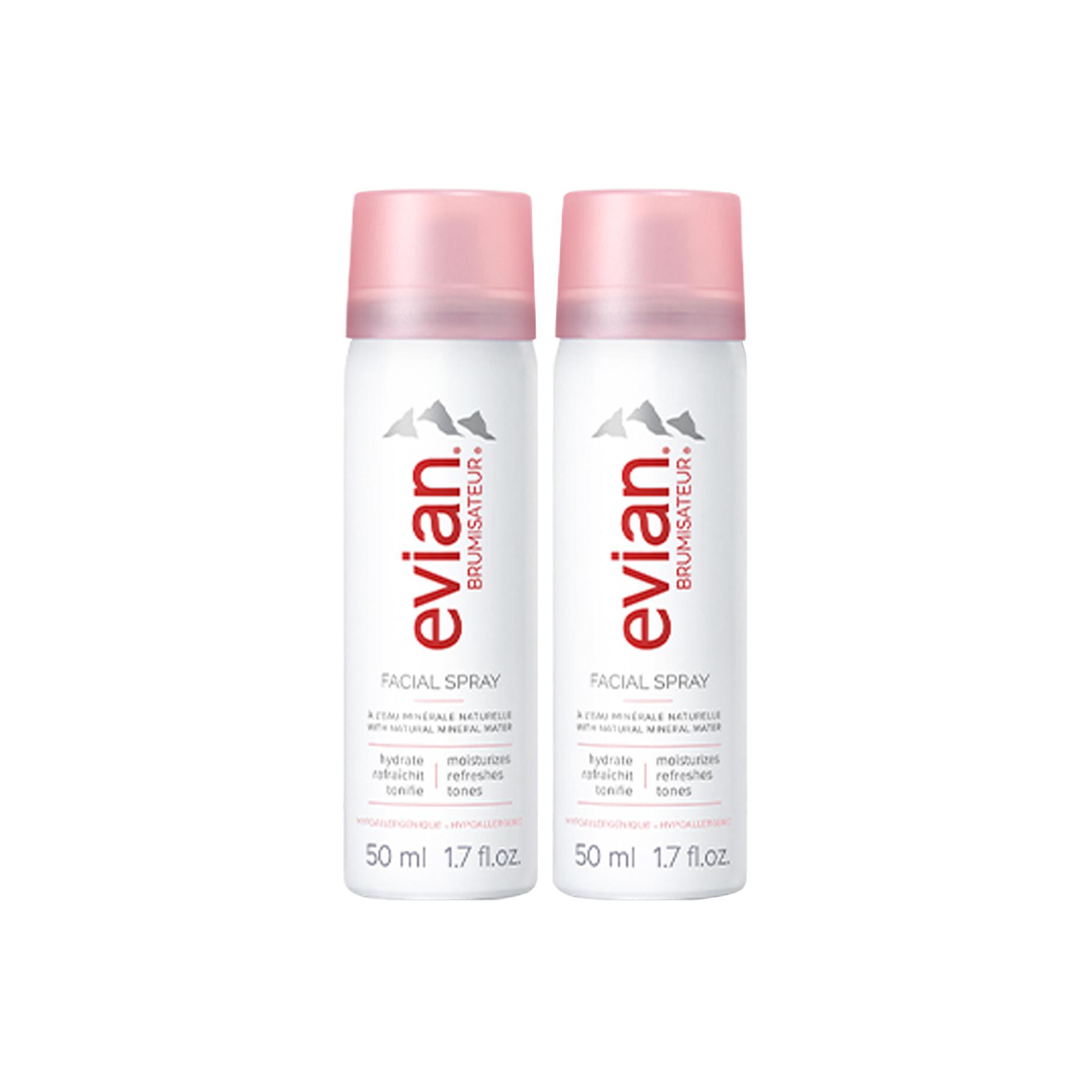 

Минеральная вода увлажняющие спреи успокаивающие и восстанавливающие 300ml/300ml*2/300ml*3/300ml*4/300ml*5/400ml Evian, 50ml*2