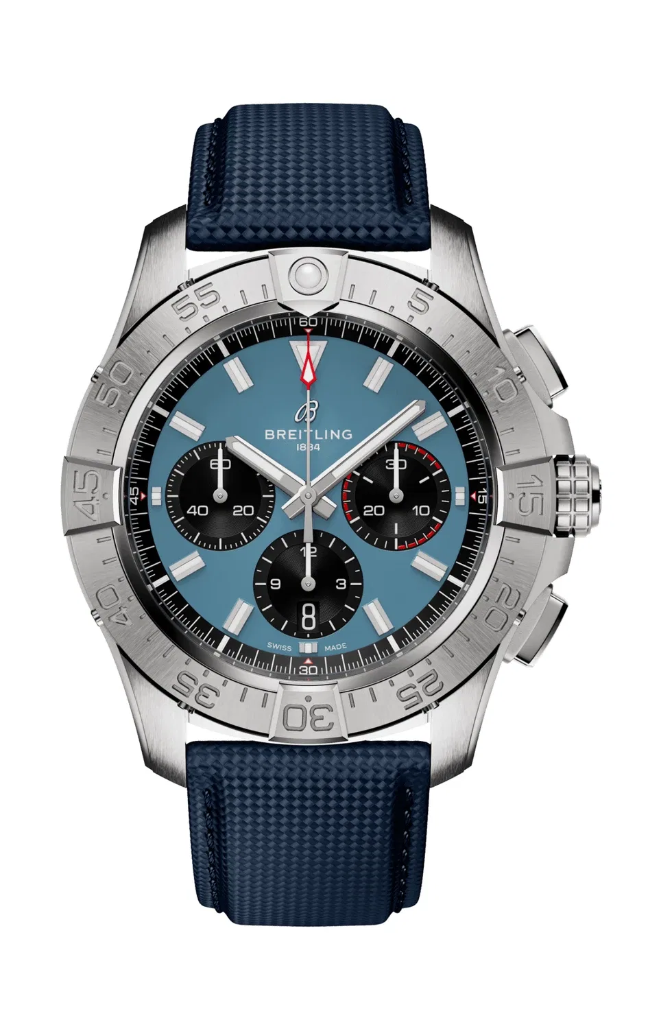 АВЕНДЖЕР B01 ХРОНОГРАФ 44 - AB0147101C1X1 BREITLING, черный