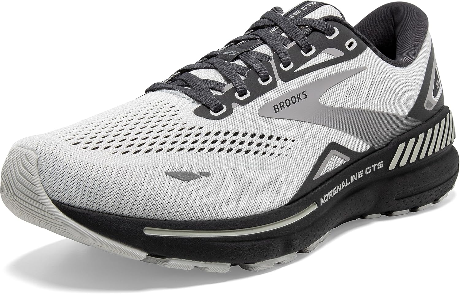 

Мужские беговые кроссовки Brooks Adrenaline GTS 23 с поддержкой, Oyster/Ebony/Alloy
