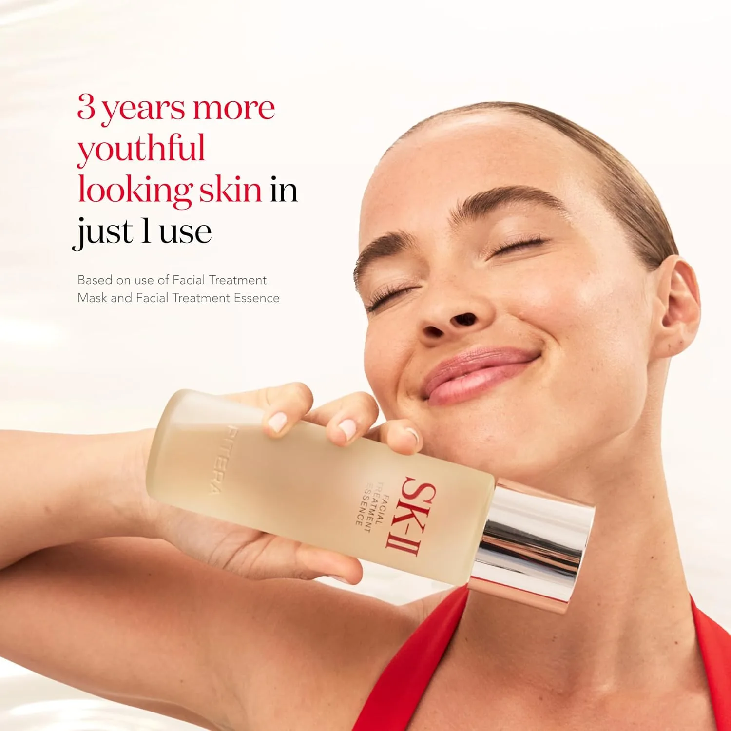 Набор для ухода за кожей SK-II Glow Up Duo против старения - эссенция для лица и 3 увлажняющие маски, 4 шт 4 шт. (1 шт.) — фото 2