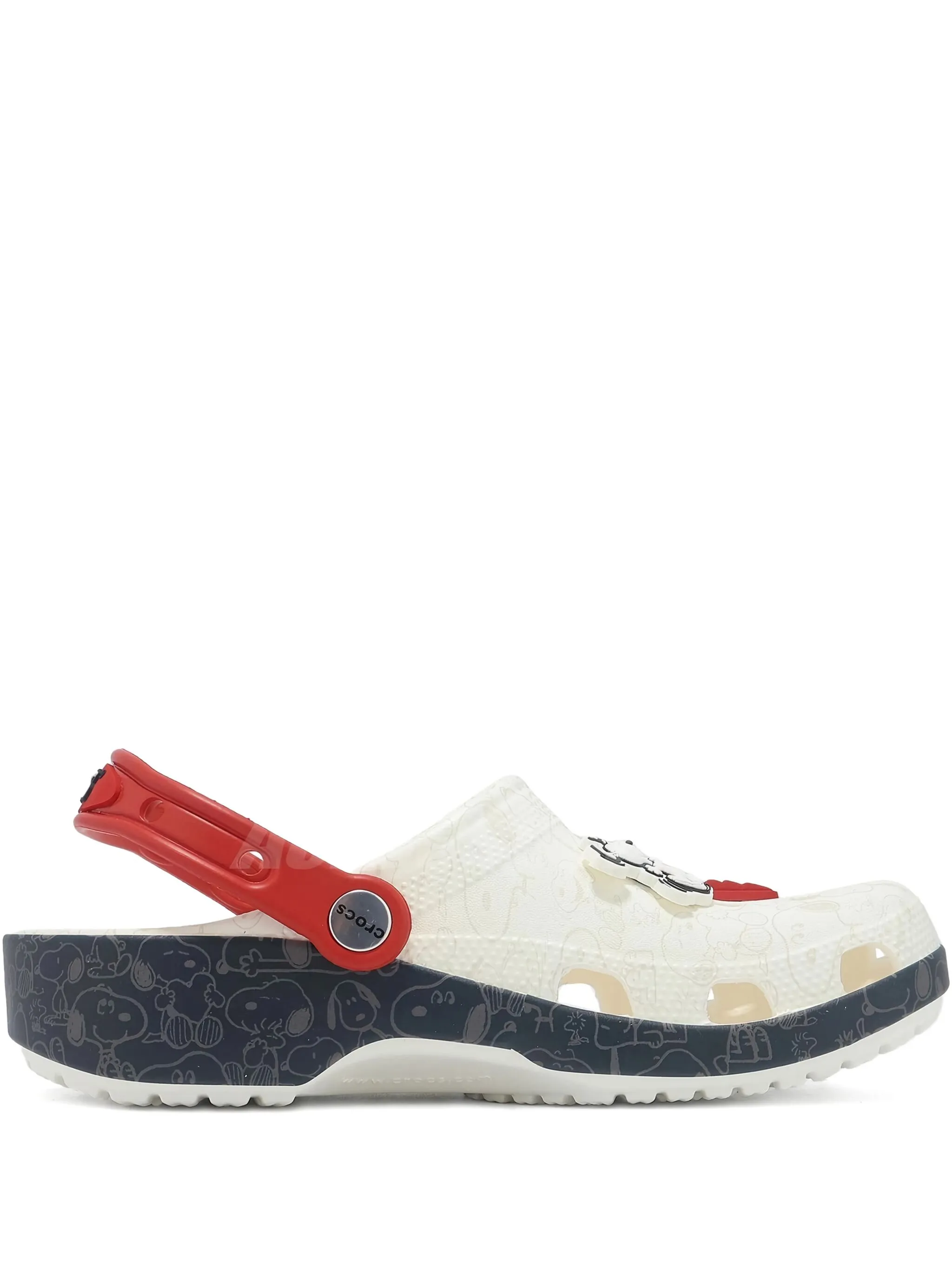 

Клоги Classic Snoopy из коллаборации с Peanuts Crocs, белый