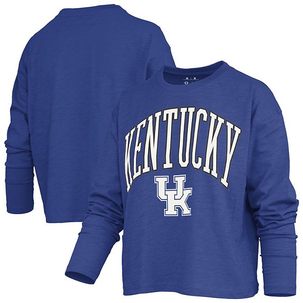 

Женская футболка с длинным рукавом royal kentucky wildcats motley Pressbox