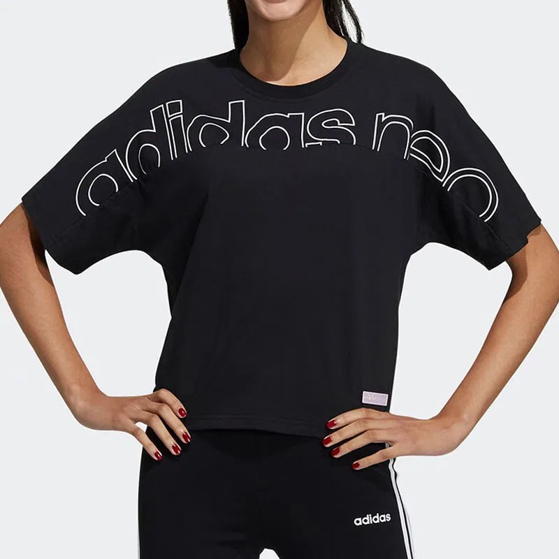 Футболка женская Adidas Neo Black — фото 3