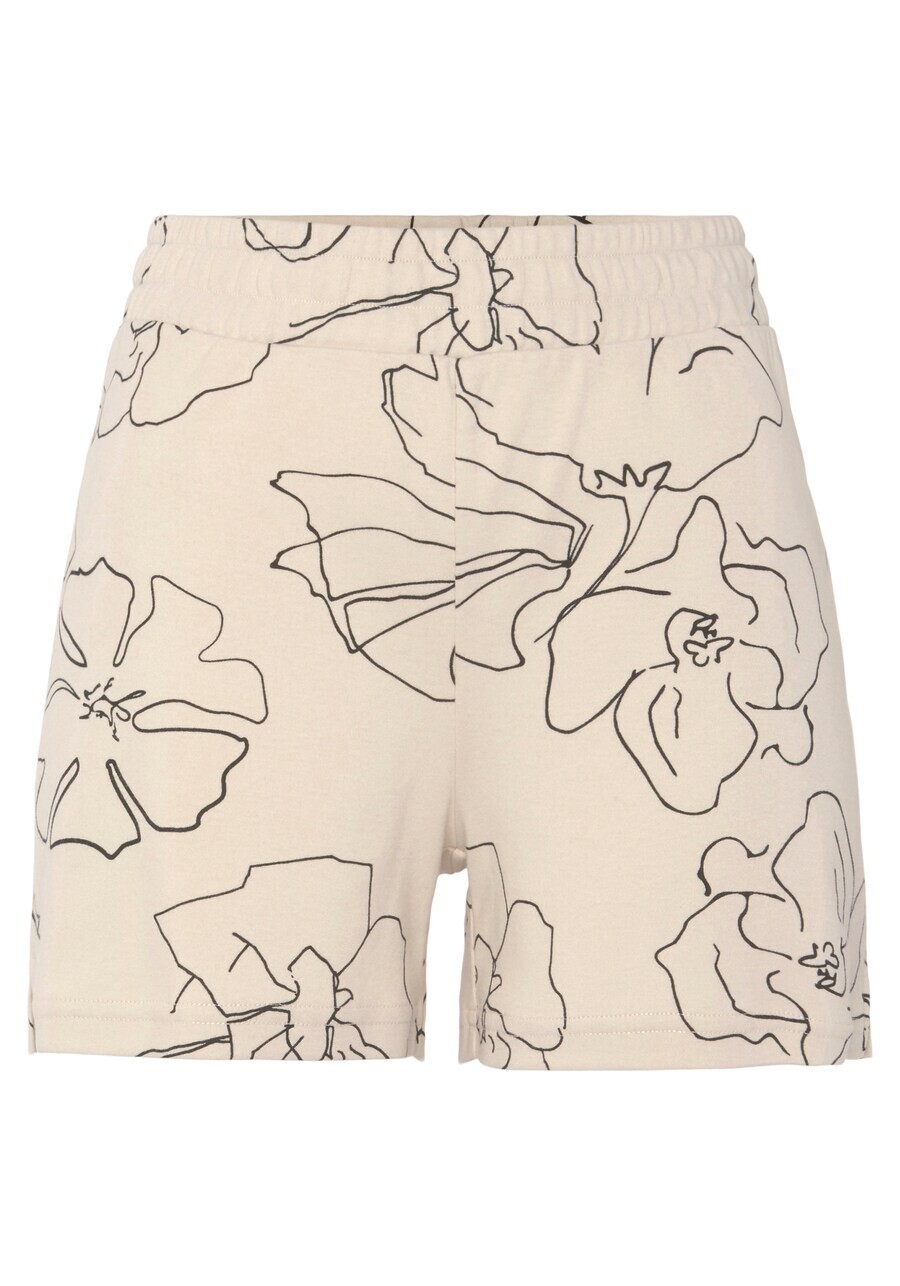 

Пижамные штаны LASCANA Regular Pajama Pants, кремовый