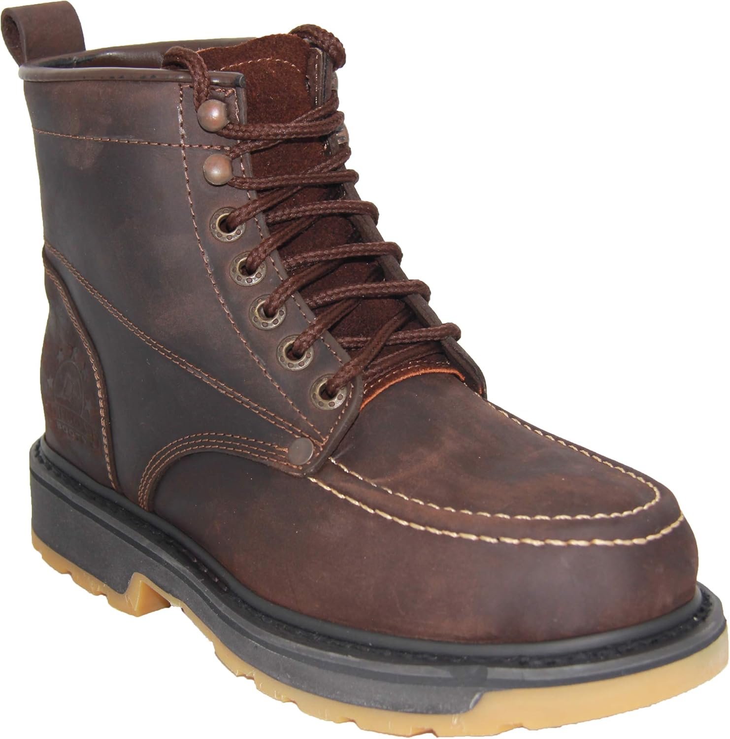 

Мужские ботинки Western Shops, 15 см, мягкий носок, кожаная конструкция The Western Shops, Choco