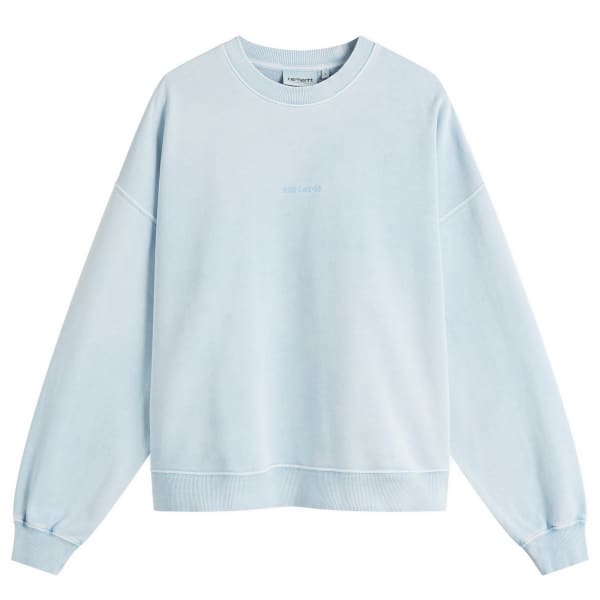 

Толстовка Бентона Carhartt Wip, цвет air sky