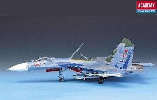 

Комплект модели SU27 Flanker B Academy