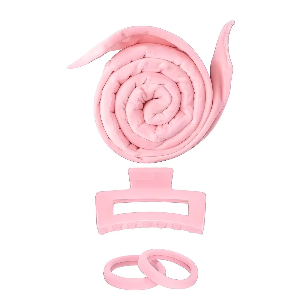 Бигуди для волос heatless curler set Soho, pink, количество 1 шт. — фото 3